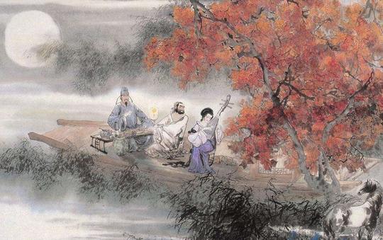 李白以霓虹为丝，以明月为钩，临海钓巨鳌，鱼饵出人意料
