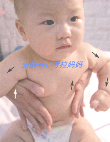 给孩子做抚触手法是什么样的
