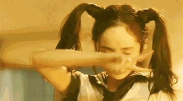 杨幂表情包苦笑