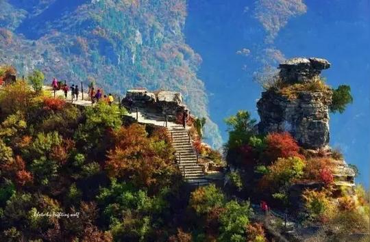 最美冷门的秋景！山西通天峡也在绽放属于他的美