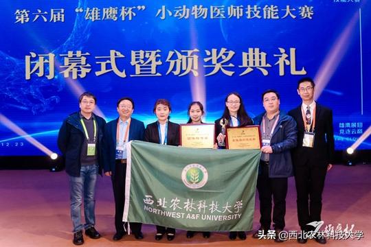 我校荣获第六届“雄鹰杯”小动物医师技能大赛特等​奖