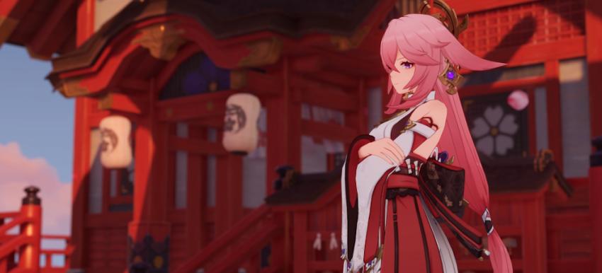 原神鸣神大社结界怎么开（原神绘绮庭樱花桥怎么解锁）