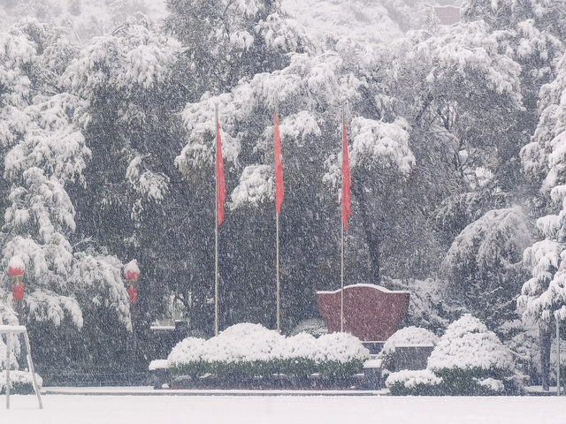 2021第一场雪怎么发朋友圈