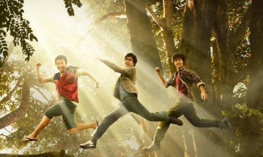 刘昊然造型太辣眼睛，《一点就到家》海报曝光！三位主演成大亮点