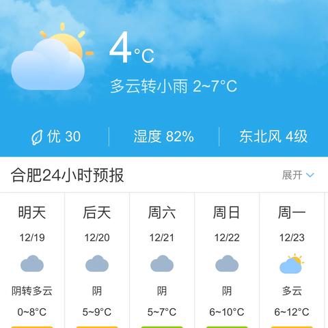 【合肥未来30天天气预报】合肥未来一个月天气情况查询