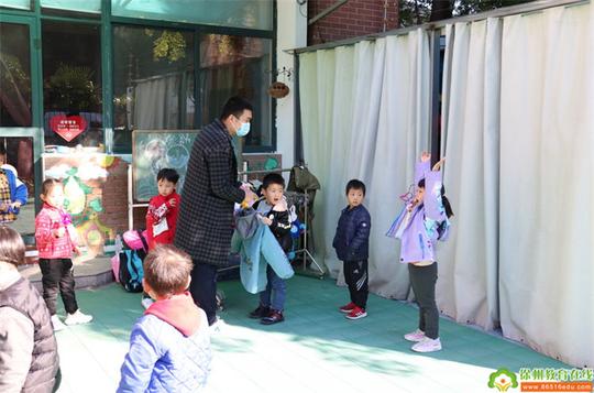 人之初山水华美幼儿园防走失、防暴演练安全主题活动