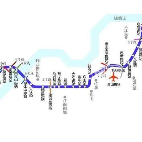 做杭州地铁可以到哪个站？