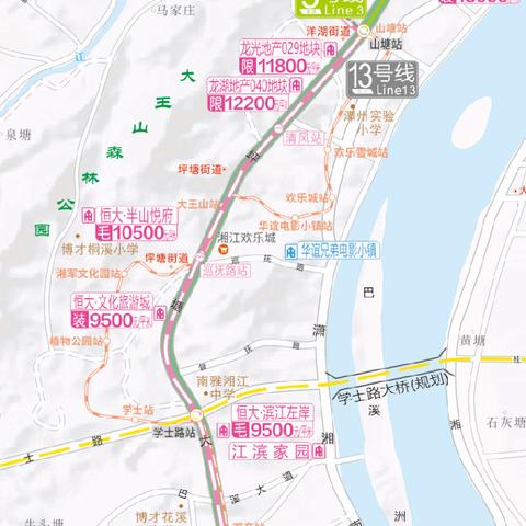 长沙景点分布地图相关长尾关键词有哪些