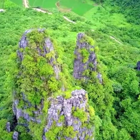 航拍桂林市十一中在哪里