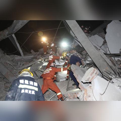 如果看待福建泉州酒店整栋坍塌，而且又是疫情隔离点？