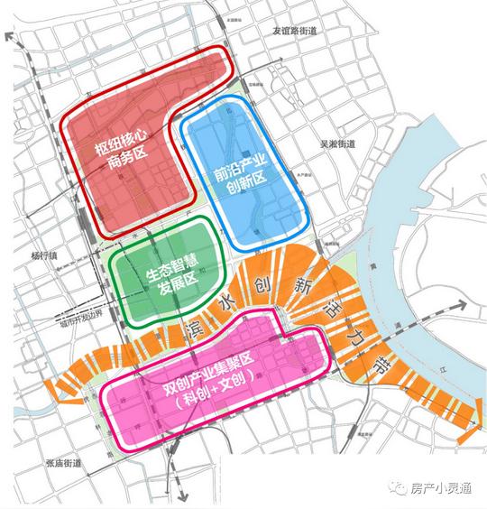 有个新楼盘在上海两大城市副中心之间地铁站约400米还临黄浦江