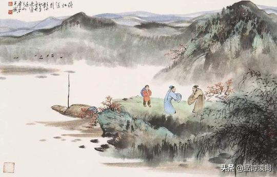 王勃比较冷门的一首五言绝句，只有短短的20个字，却是写得很深情