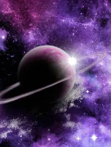 紫色星空壁纸 头条搜索