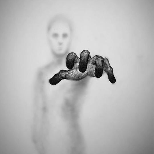 有一点吓人虚与实之间的创意手绘空间感非常强
