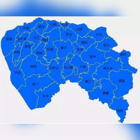 东莞市下辖镇有哪些