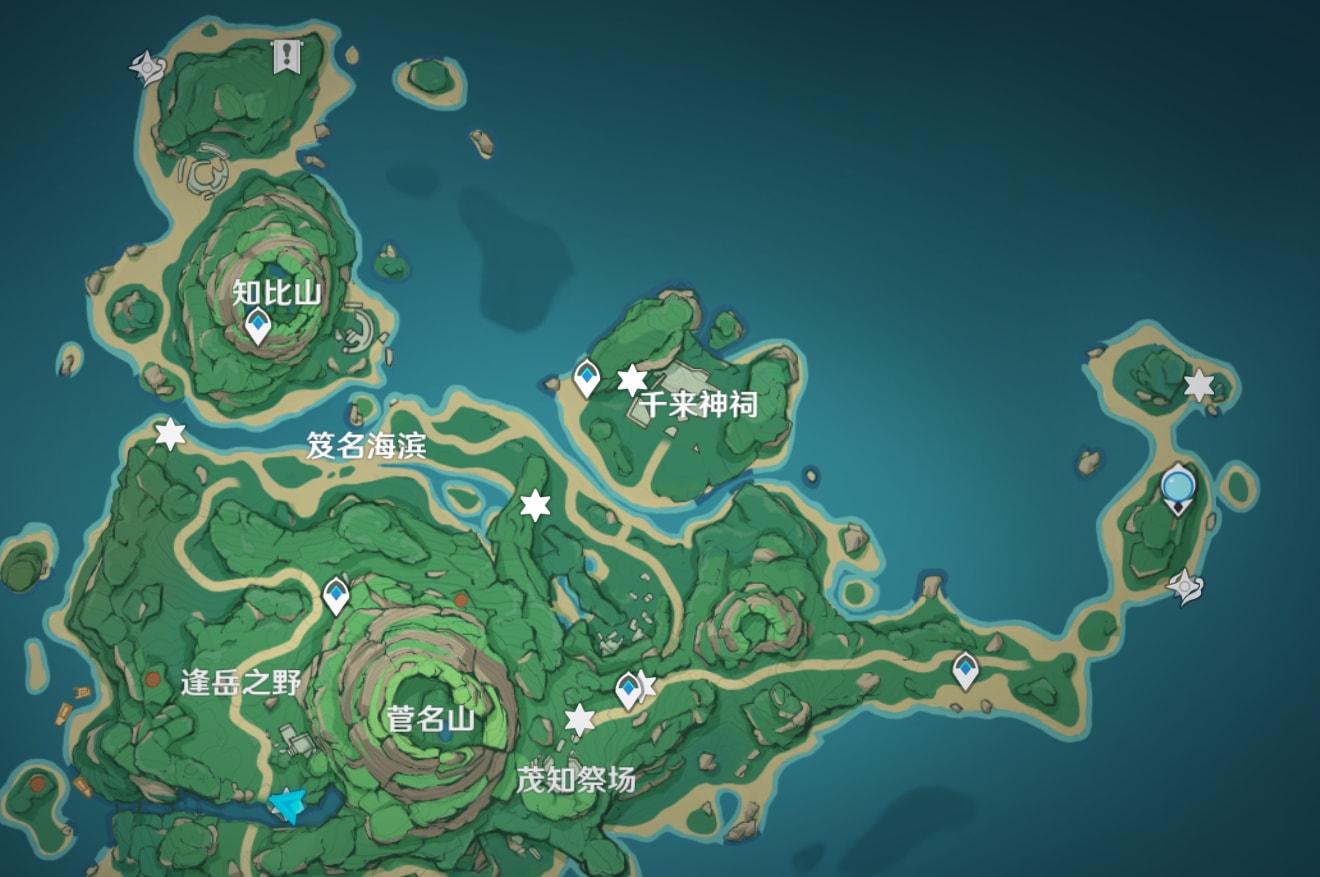 原神怎么触发去鹤观岛（雷神瞳收集攻略）