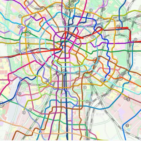 成都市区地铁路线规划图的长尾关键词有哪些