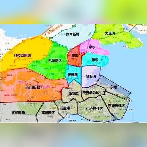 大连市有什么区