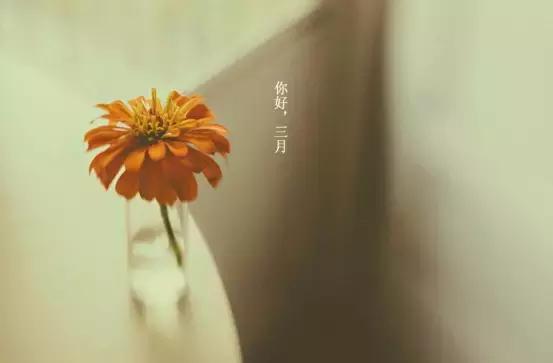 2018二月再见三月你好图片