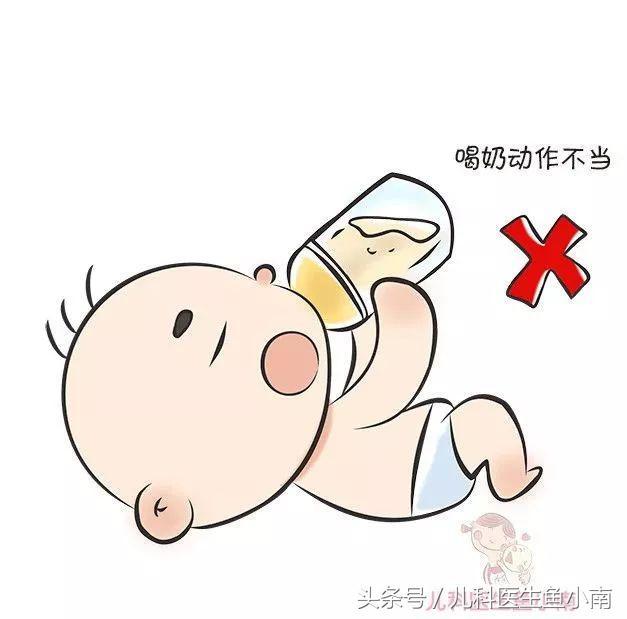 很多乳汁瞬間從口腔和鼻腔噴射而出,呈噴射狀吐奶