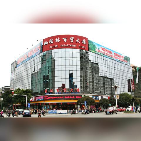 桂林市航拍步行街在哪里