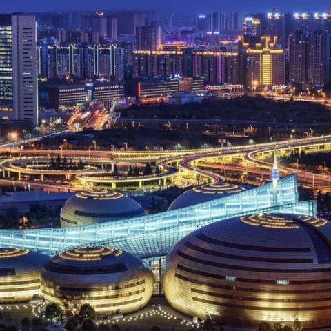 西安工业怎么分布的？