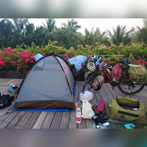 骑友在桂林市都在哪里扎营啊