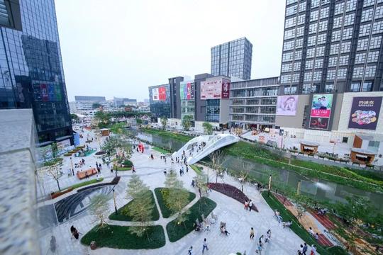 公园里的游憩时光｜基盛万科中央公园开启社区商业新场景