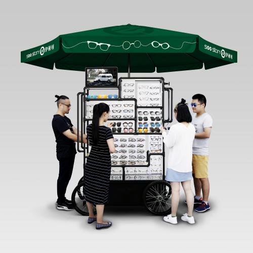 伊视可眼镜闪店（创业新项目免装修，占地面积小，去专业化）