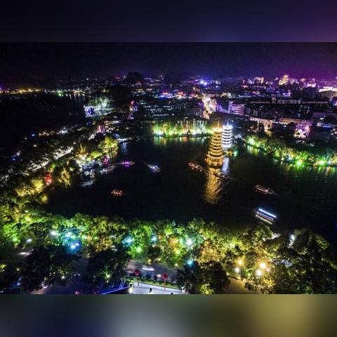 桂林拍摄夜景相关长尾关键词有哪些