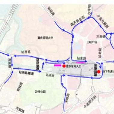 重庆沙平坝是哪个高铁站