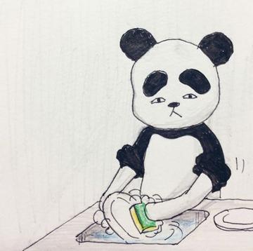 周一上班的熊样搞笑gif表情图片