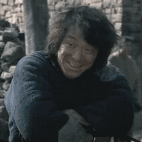 黄渤甩头表情包动态图