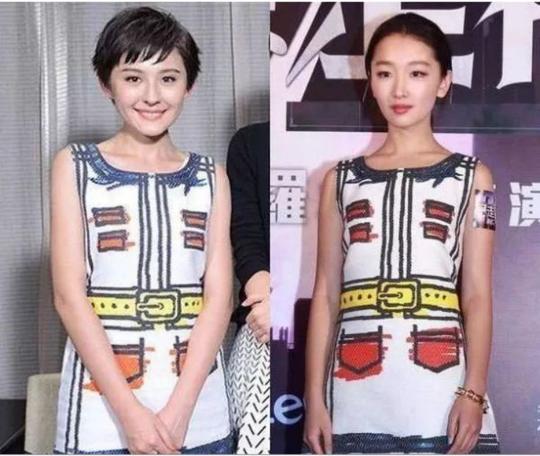 看明星撞衫，就知道仪态多重要！一个像妙龄少女，一个像贵妇大妈