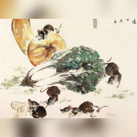 生肖鼠运势讲解图例图书(72属鼠每月运势)