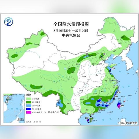 【福建5月26日天气预报】2025年5月26日福建天气情况