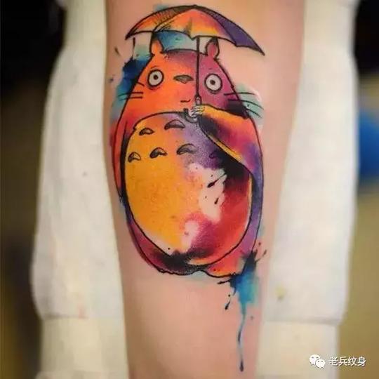 纹身素材——宫崎骏动漫图