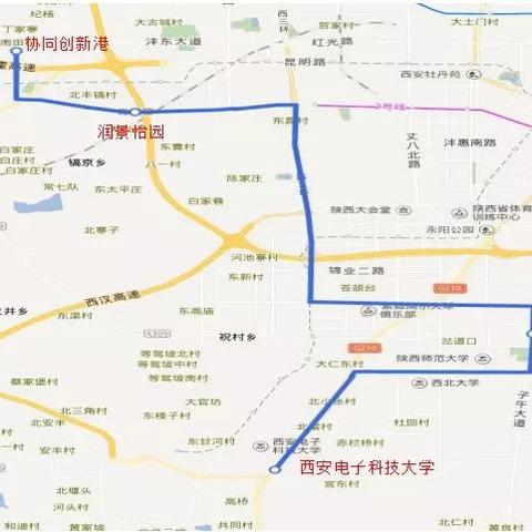 西安市智慧城怎么走