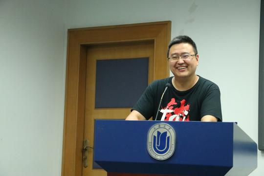 钛度总裁杨沛做客上海大学创业人生分享创业的思考方式与路径