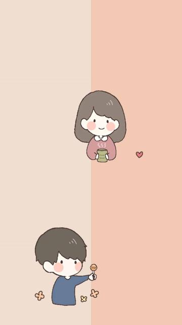 瑟瑟的情侣背景图