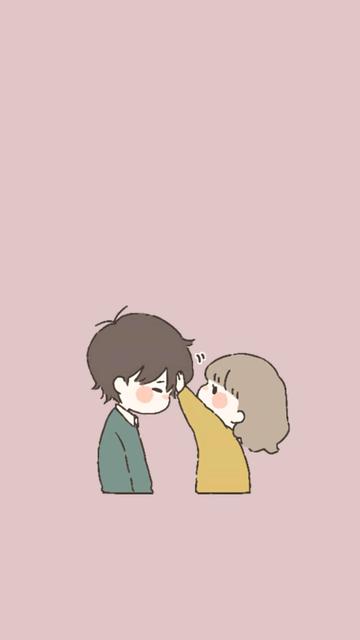 瑟瑟的情侣背景图