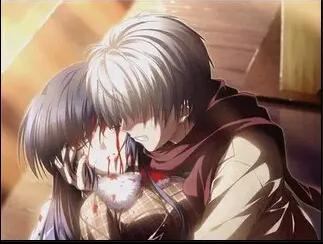 动漫害羞爱情情侣头像图片