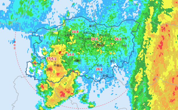 烟花北上安徽山东将有强降雨