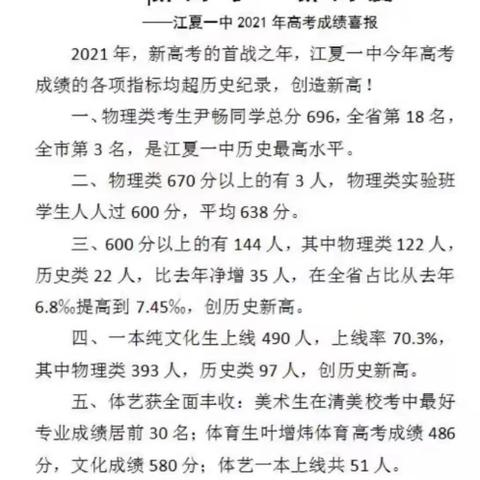 武汉市江夏区有什么高中