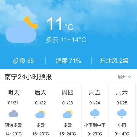【南宁未来30天天气预报】南宁未来一个月天气情况查询