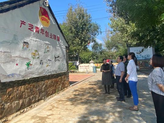 《中国青年报》调研组到水集街道走访调研