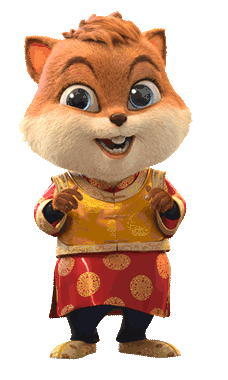 鼠年拜年表情包动态图片