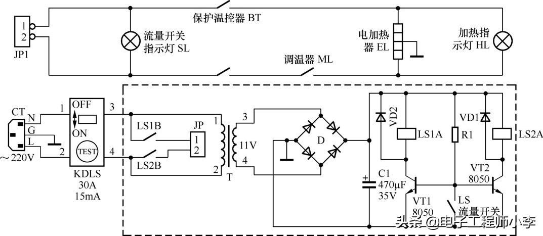 美的热水器不停闪烁故障