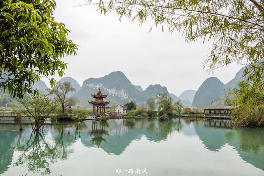 广西最冷门的“神仙”景区，随便那个角度都是水墨画