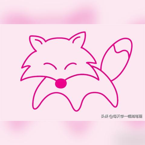 彩色狐狸简笔画大全的长尾关键词有哪些
